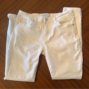 Just Back white skinny jeans size 28